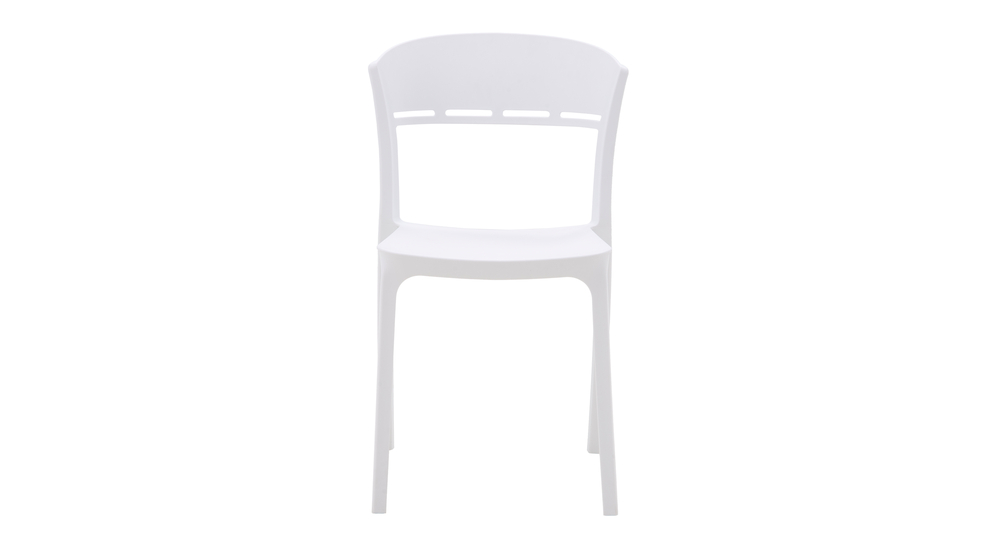 Jídelní židle KNITT bílá