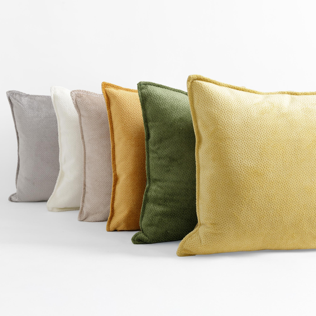 Poszewka dekoracyjna musztradowa RIANO 45x45 cm