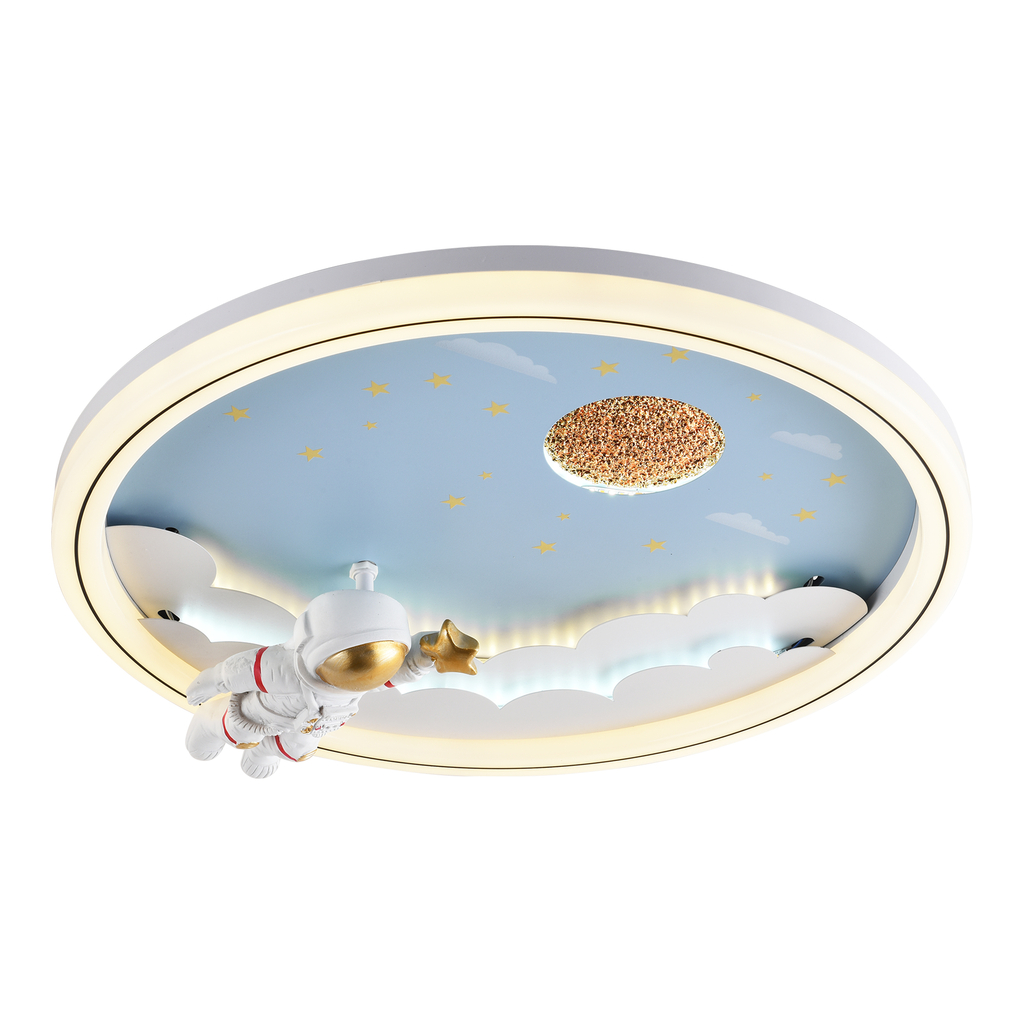 Barevné LED stropní svítidlo astronaut FOCUS