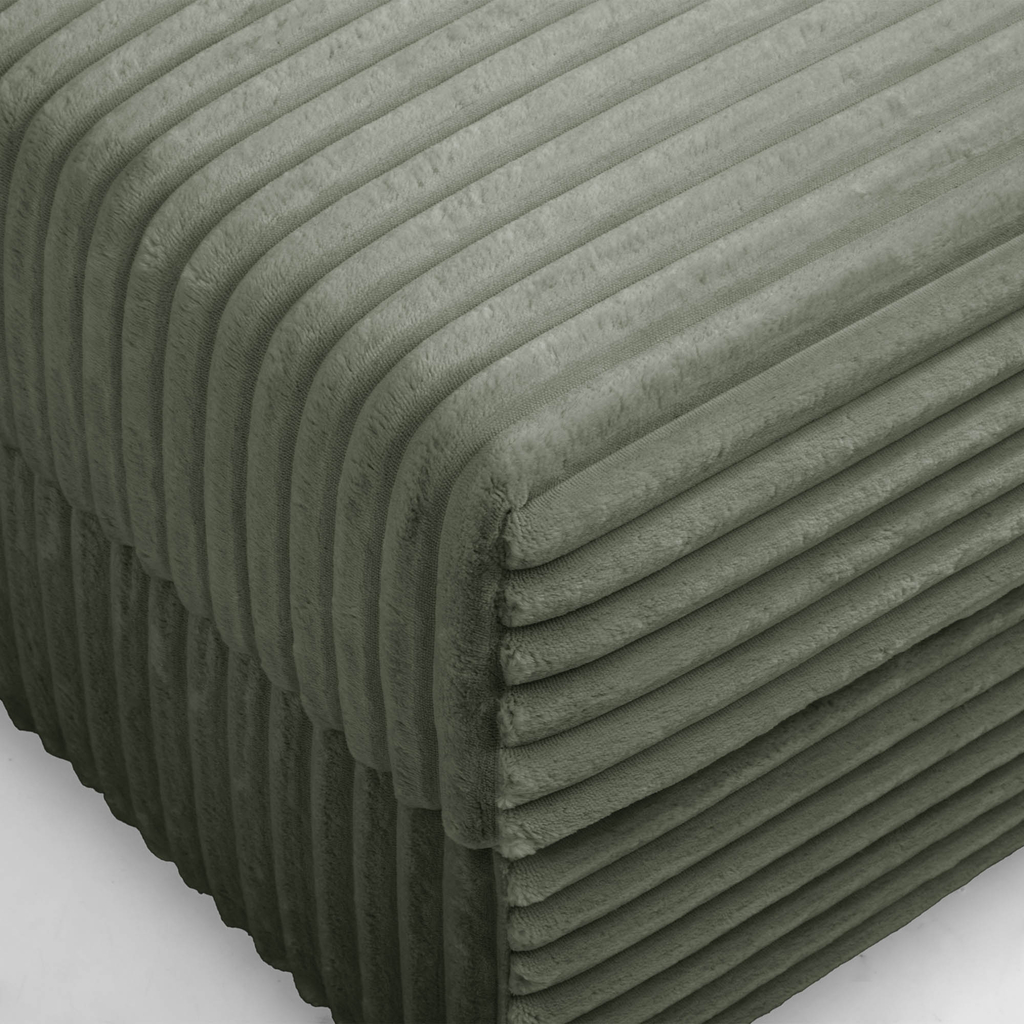Křeslo loveseat zelené NOEMI