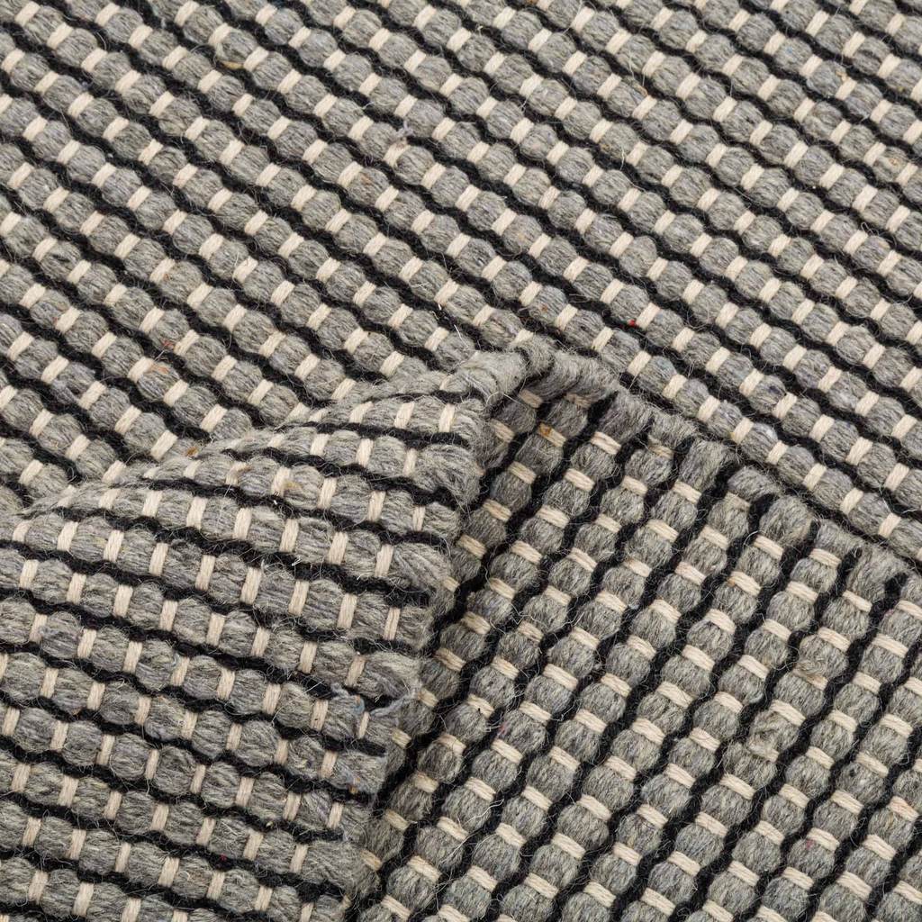 Vlněný koberec GOTTI, šedý, 160x230cm