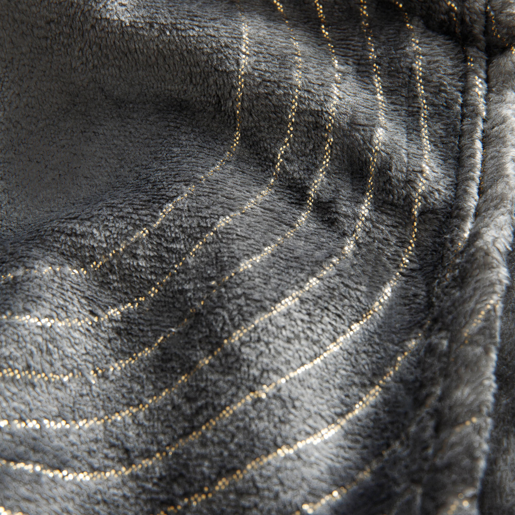 Šedá deka CHEVAL 130x160 cm