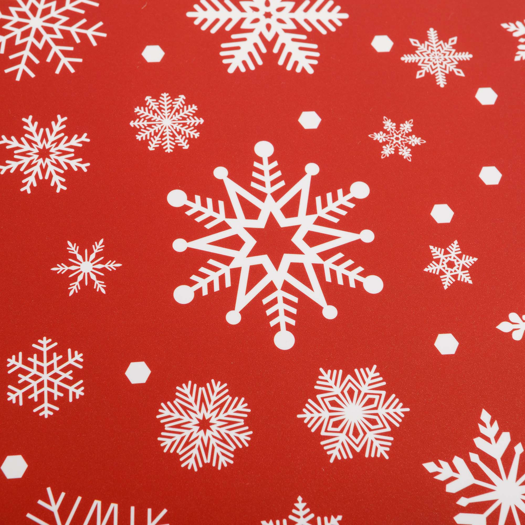 Vánoční prostíraní červené 30x45 cm