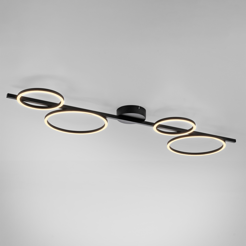 Stropní LED svítidlo MINI RITUS černé