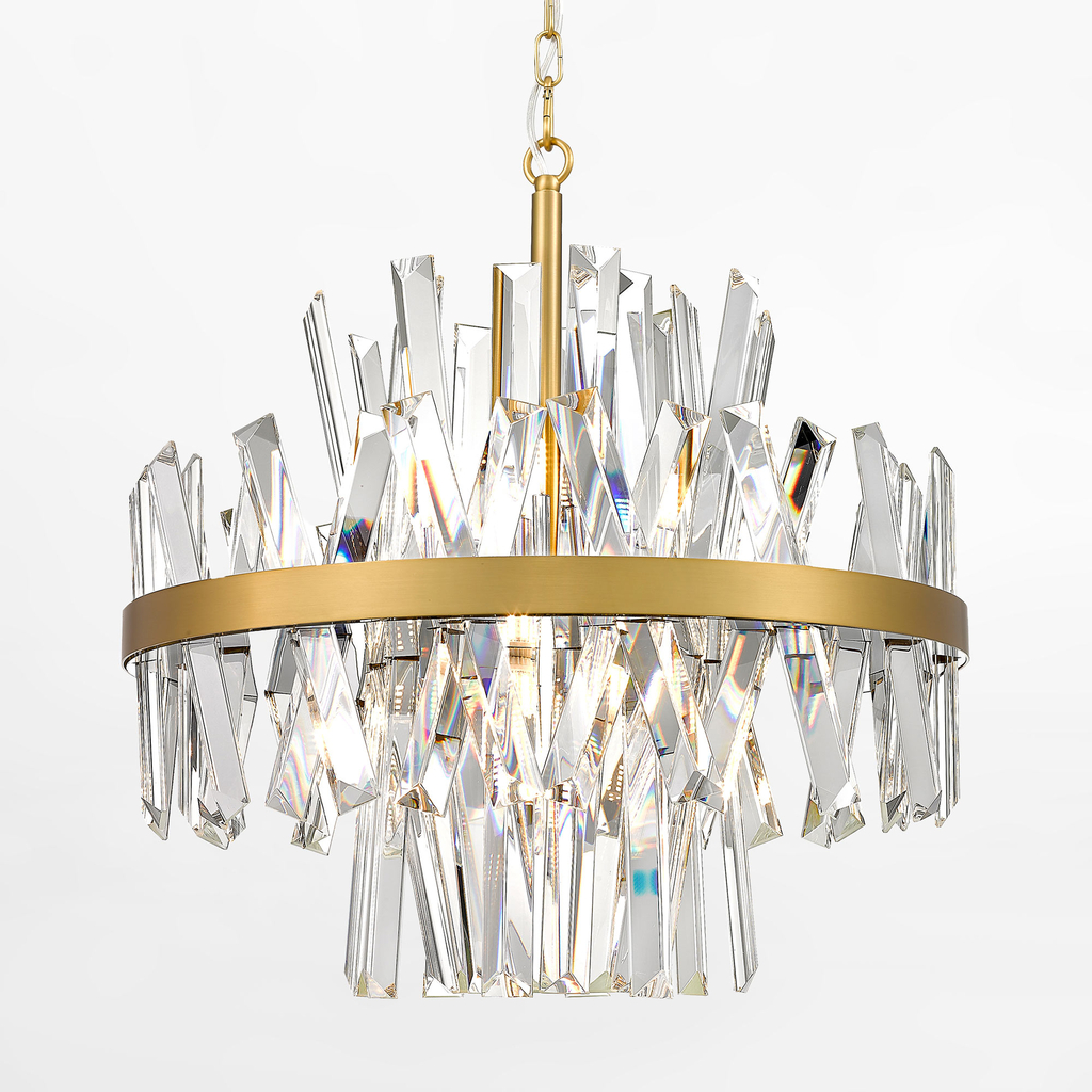 Závěsné glamour svítidlo CONSTANTINOPLE 50 cm zlaté