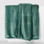 Tmavě zelená deka CHEVAL 130x160 cm