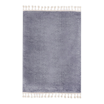 Koberec s třásněmi šedý ALASKA 200x290 cm