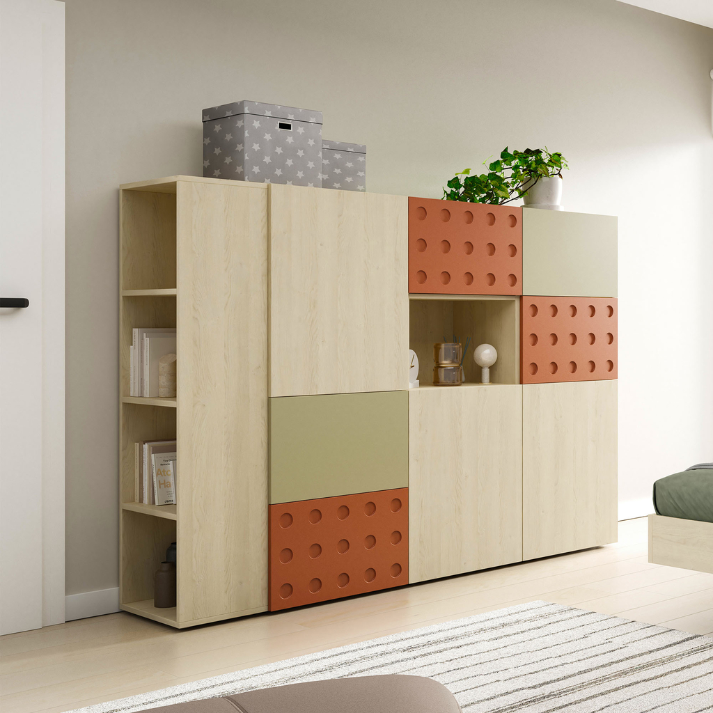 Komoda 3-dveřová SALSA 140,5 cm