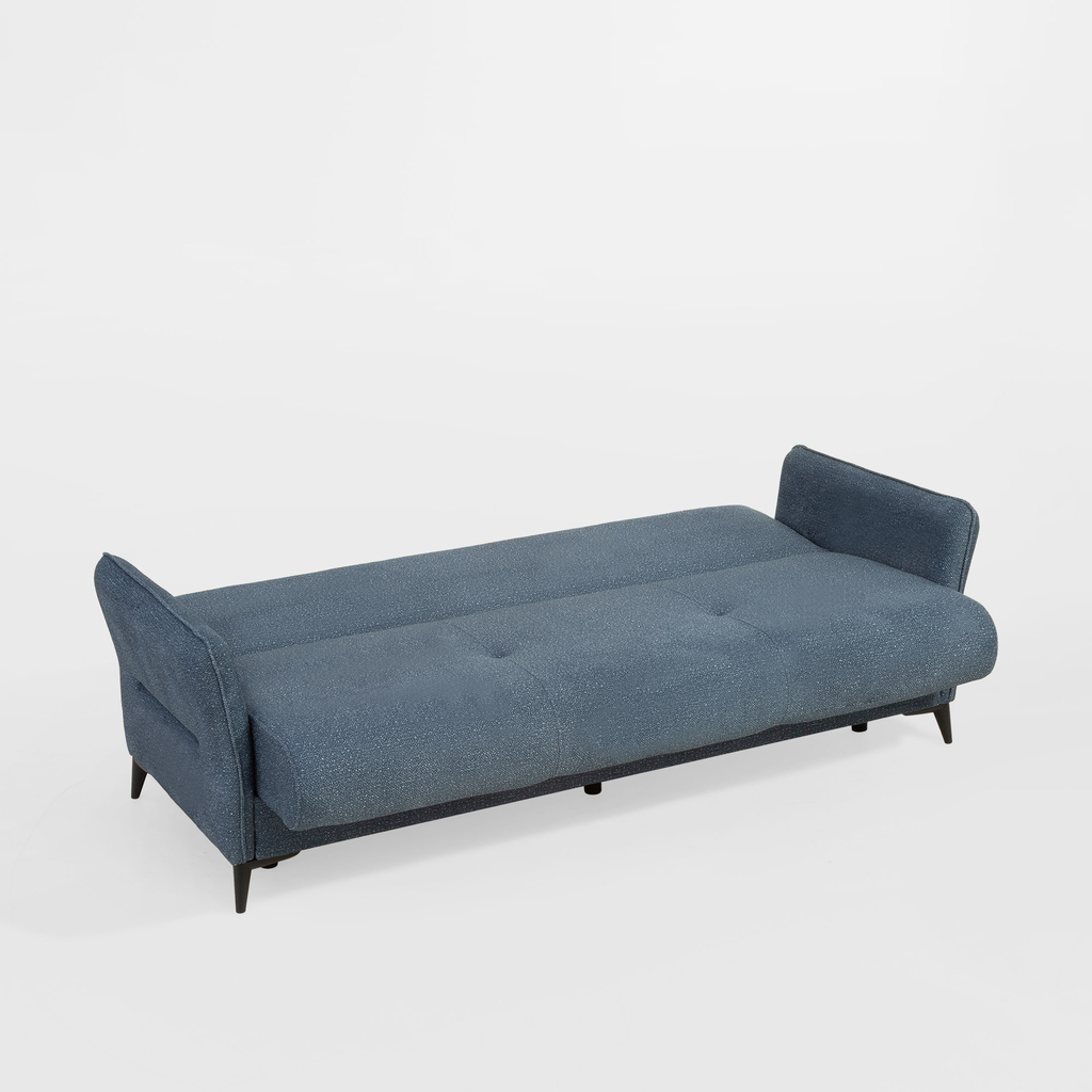 Rozkládací pohovka s úložným prostorem OTAWA šedá