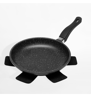 Patelnia aluminiowa STARKE PRO 24 cm + podkładka