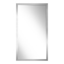 Zrcadlo ve stříbrném rámu SLIM 67,5 x 127,5 cm