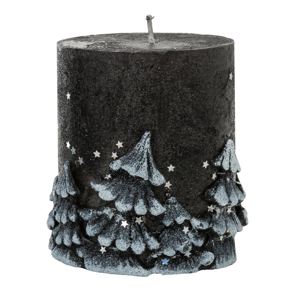 Svíčka válec glamour LES 8 cm