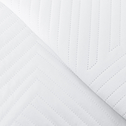 Bílý přehoz na postel SENSO 220x240 cm