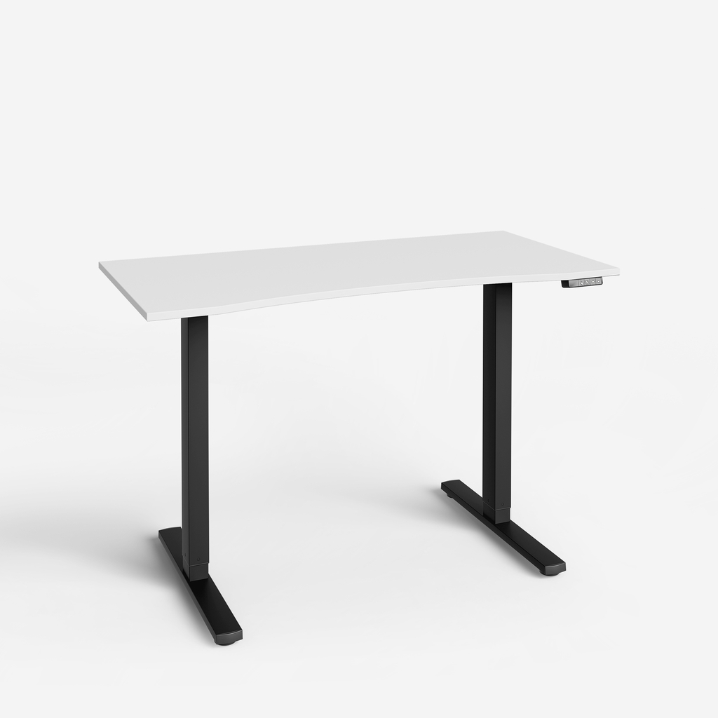 Polohovací stůl SMOOTH bílý 120x58 cm