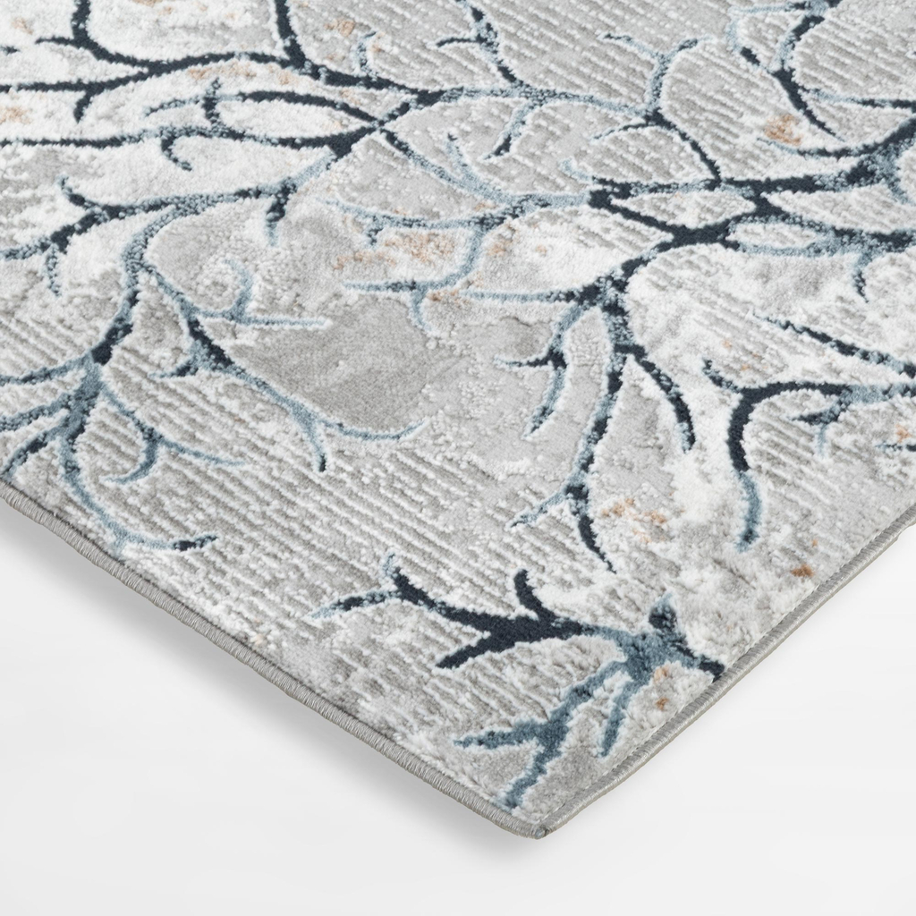 Šedo-modrý koberec MONTENEGRO 160x230 cm