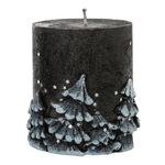 Svíčka válec glamour LES 8 cm