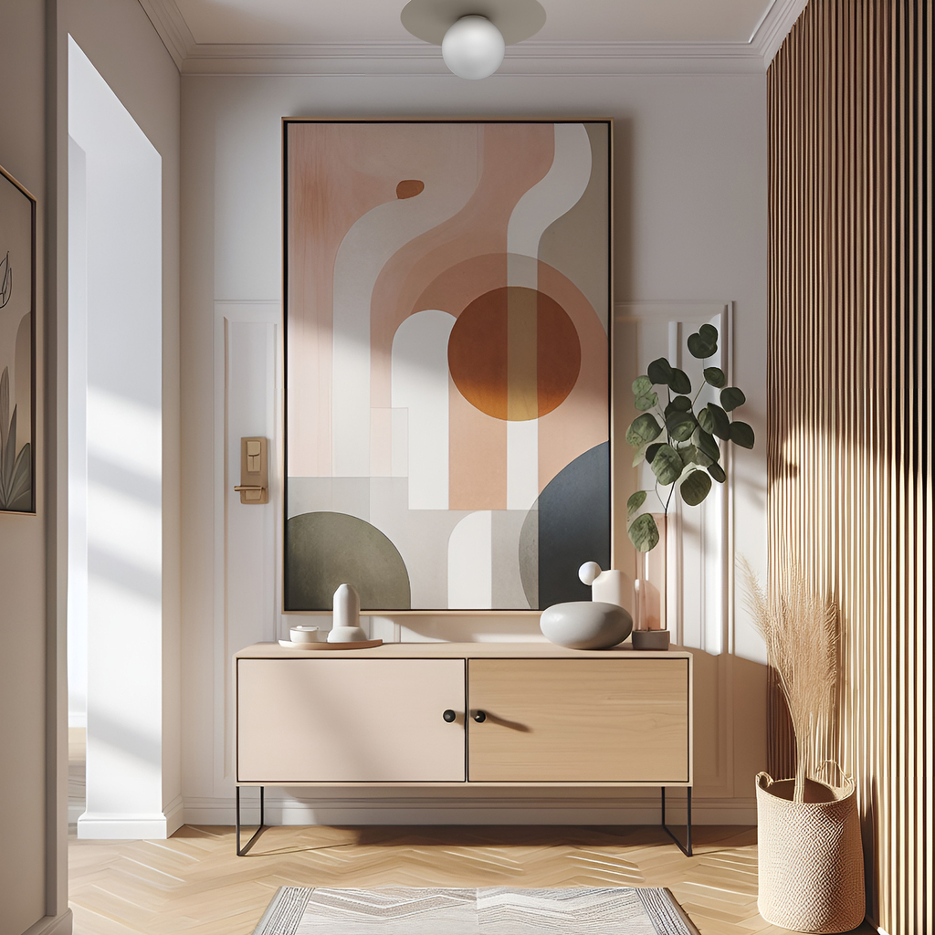 Stropní svítidlo FLAT béžové