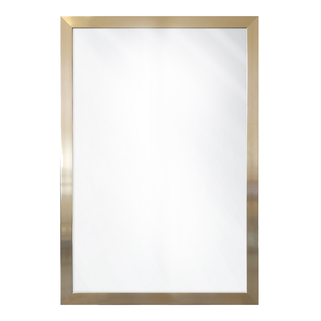 Zrcadlo ve zlatém rámu SLIM 57,5x77,5 cm