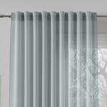 Závěs do obývacího pokoje BASIC 145x300 cm pastelově tyrkysový