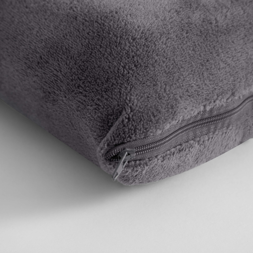 Šedá cestovní deka 2v1 TRAVEL BLANKET 130x160 cm