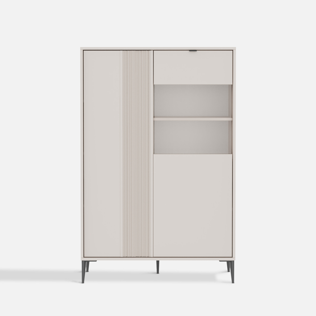 Nízká vitrína INERTIA kašmír