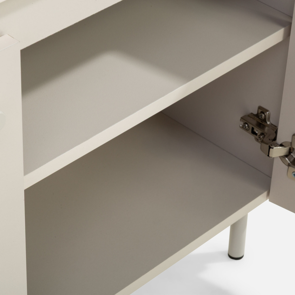 Kašmírový TV stolek na kovových nožkách TORINO