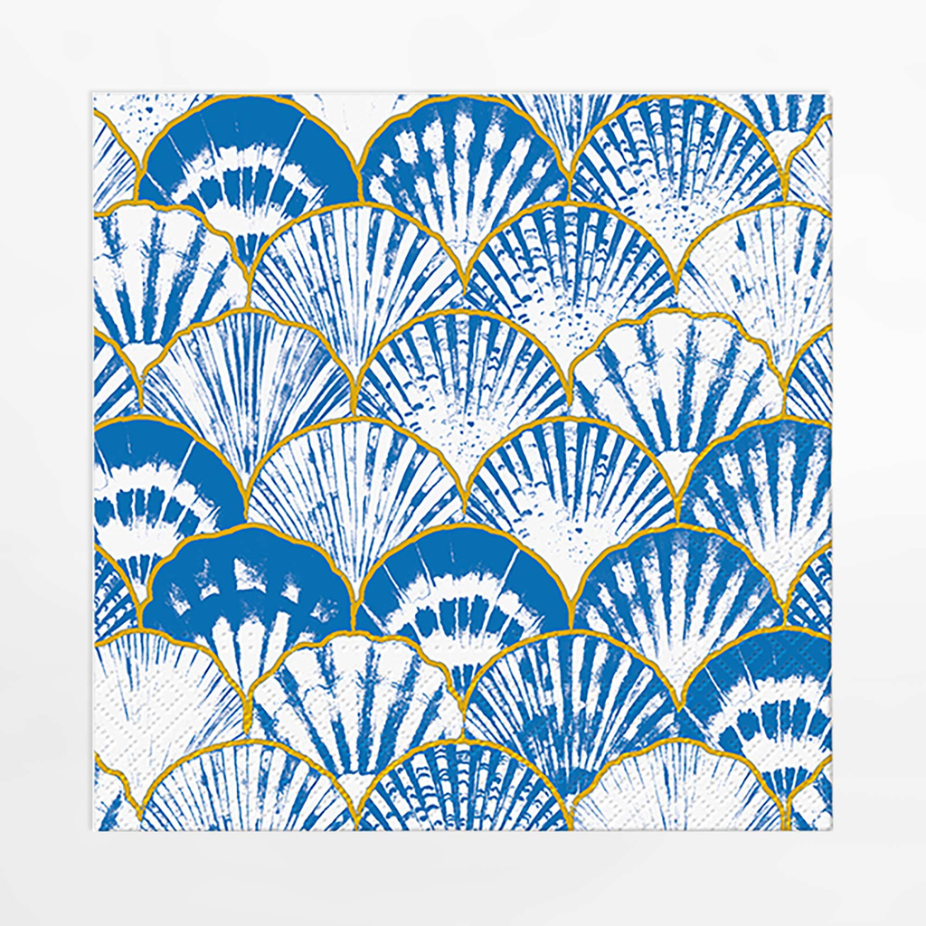 Papírové ubrousky JAPANESE SEASHELLS, 20 ks