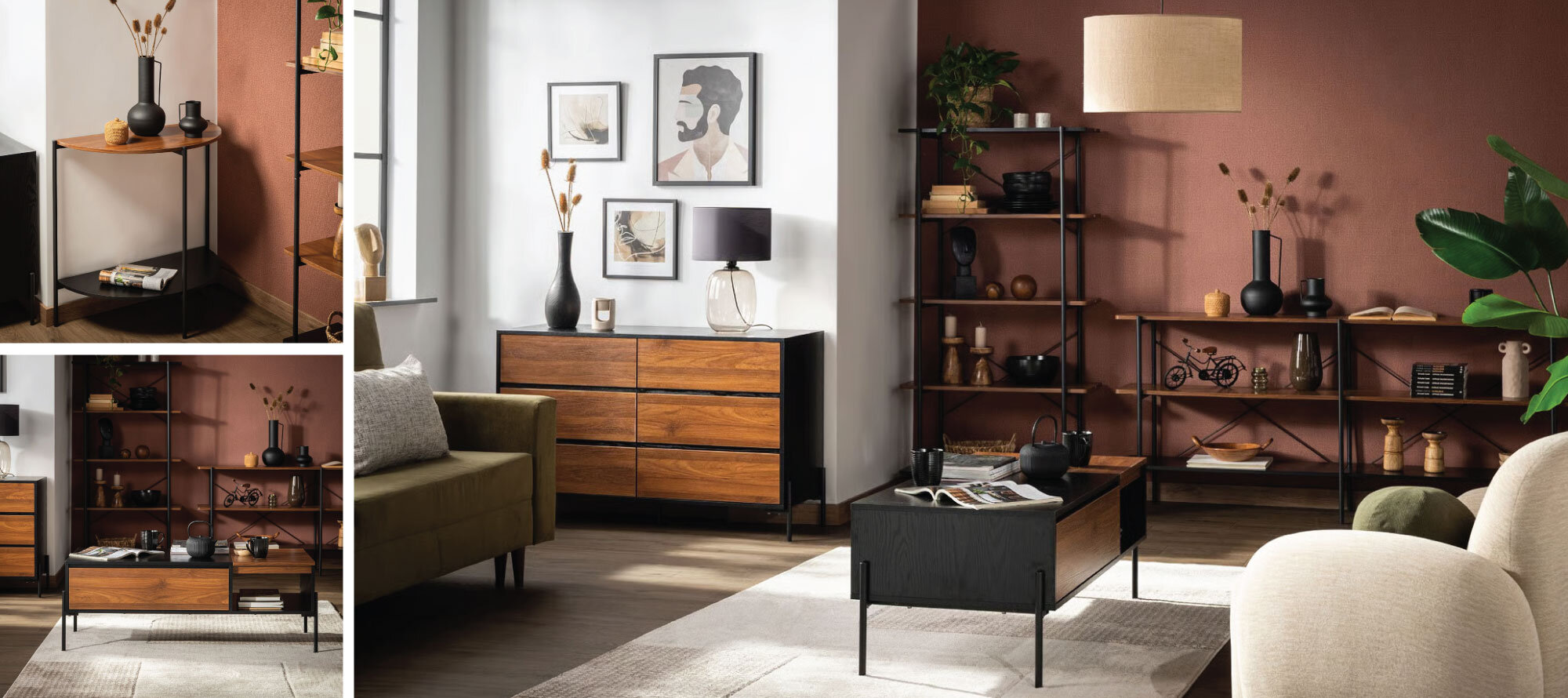 Kolekce Turro do obývacího pokoje