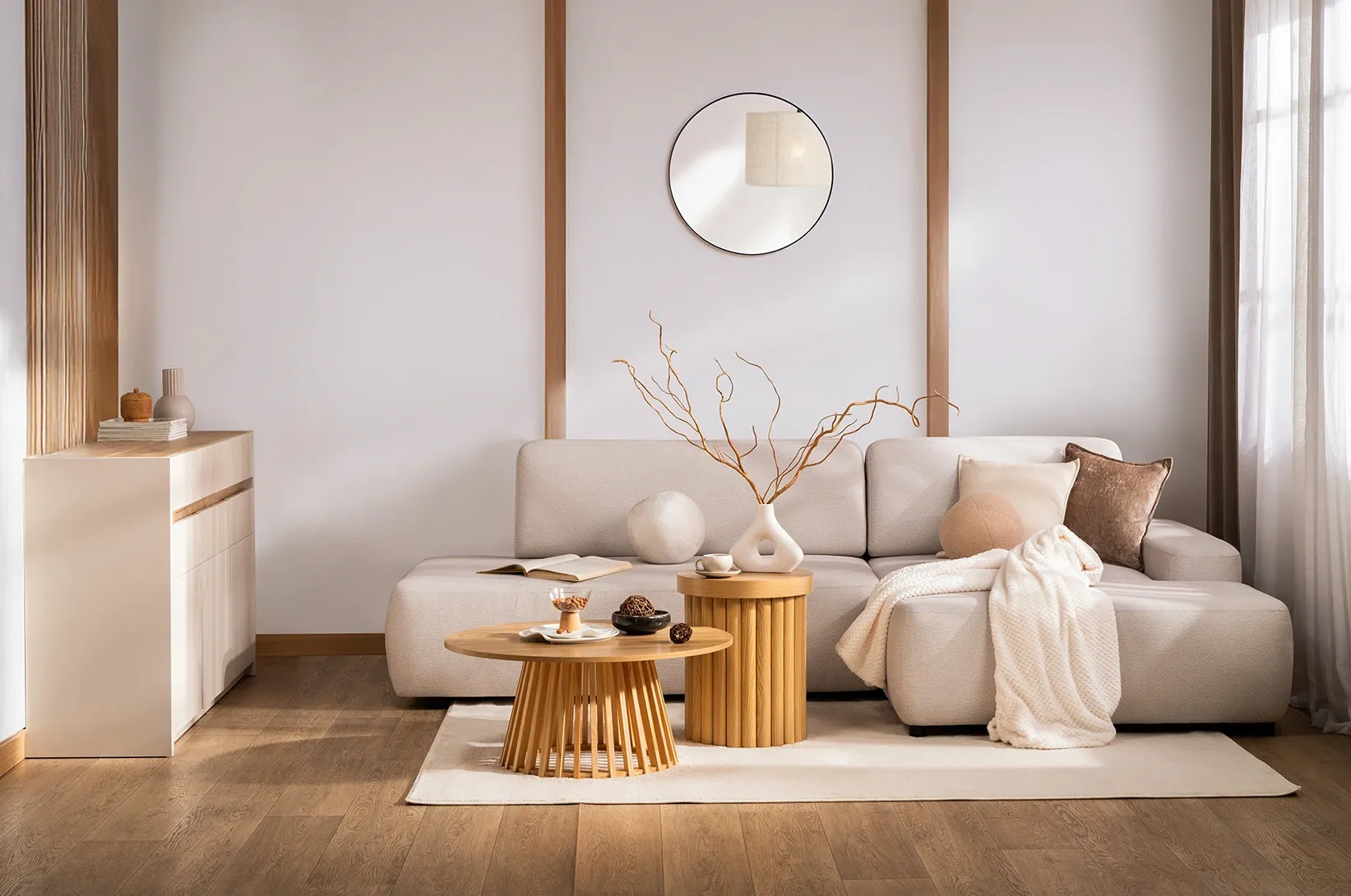 Styl Japandi - kombinace japonského minimalismu a skandinávské útulnosti