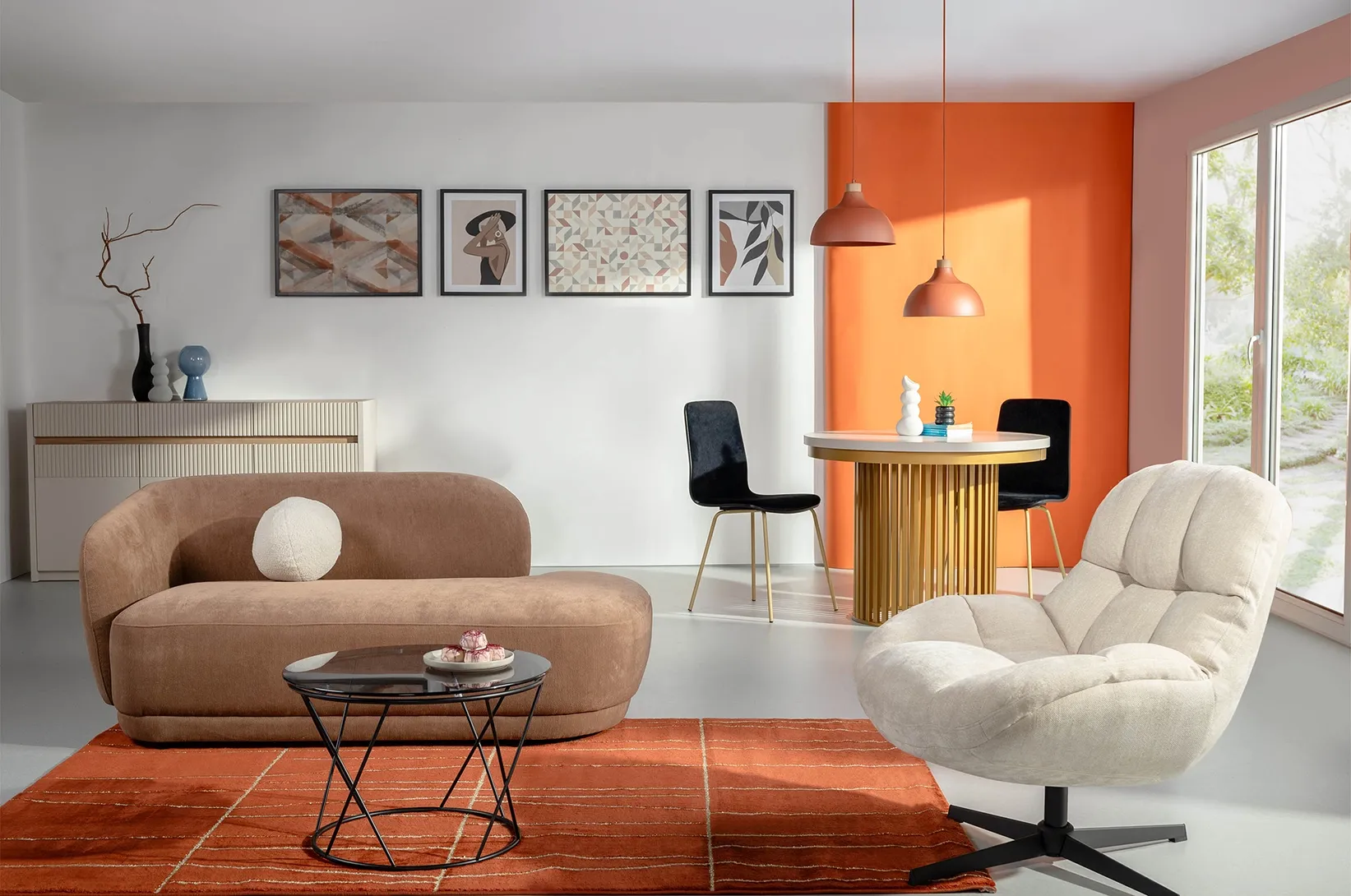 Retro styl v obývacím pokoji – jak zařídit interiér s nádechem nostalgie, ale bez kýče?