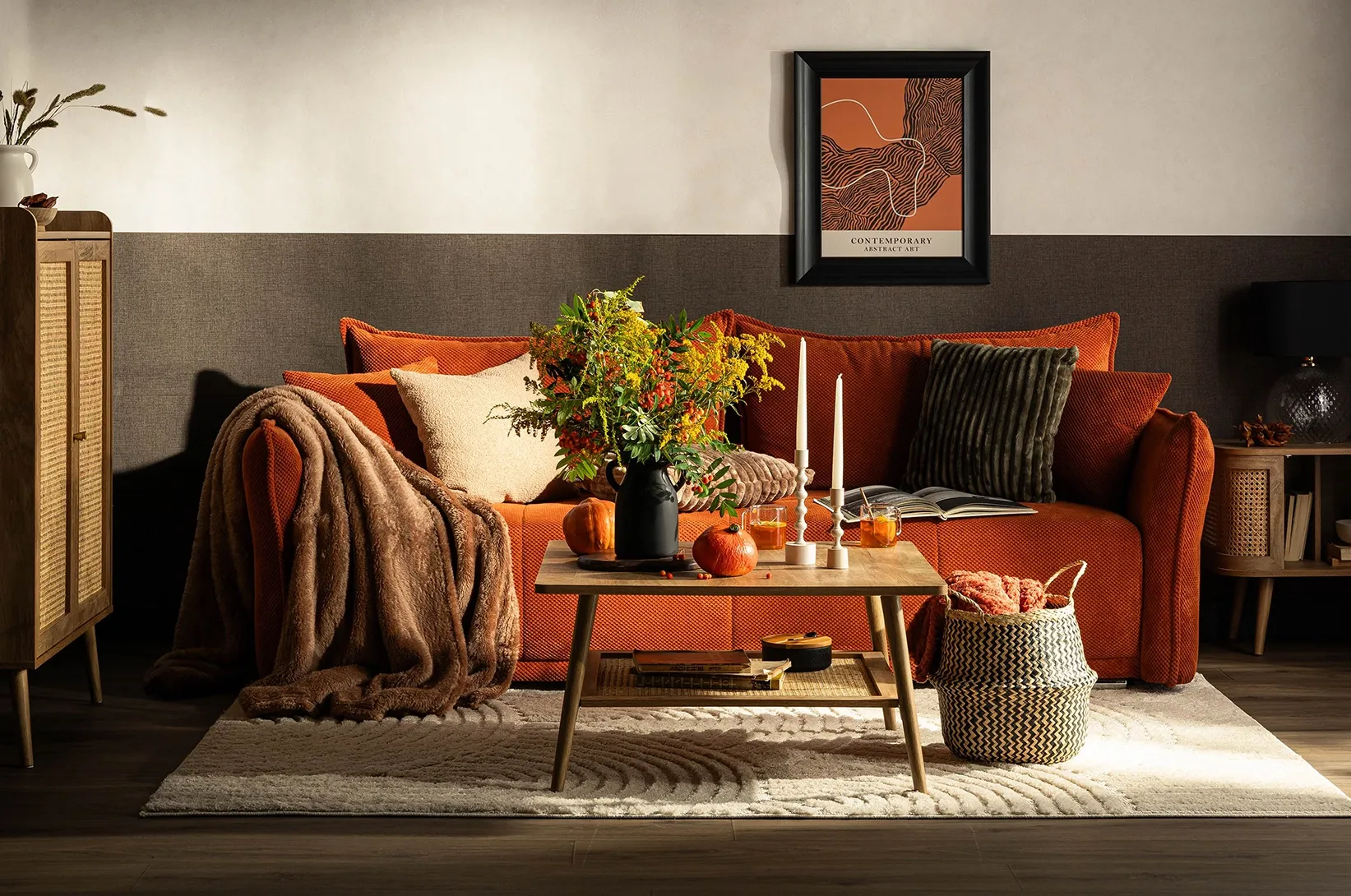 Retro styl v obývacím pokoji – jak zařídit interiér s nádechem nostalgie, ale bez kýče?