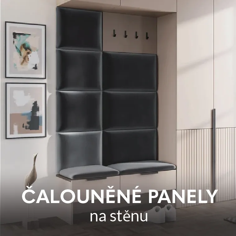 Čalouněné panely na stěnu