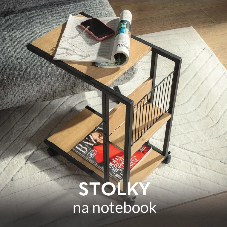 Stolky pod notebook
