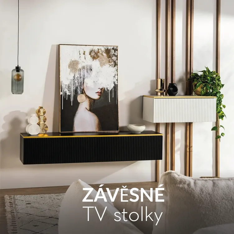 Závěsné TV stolky