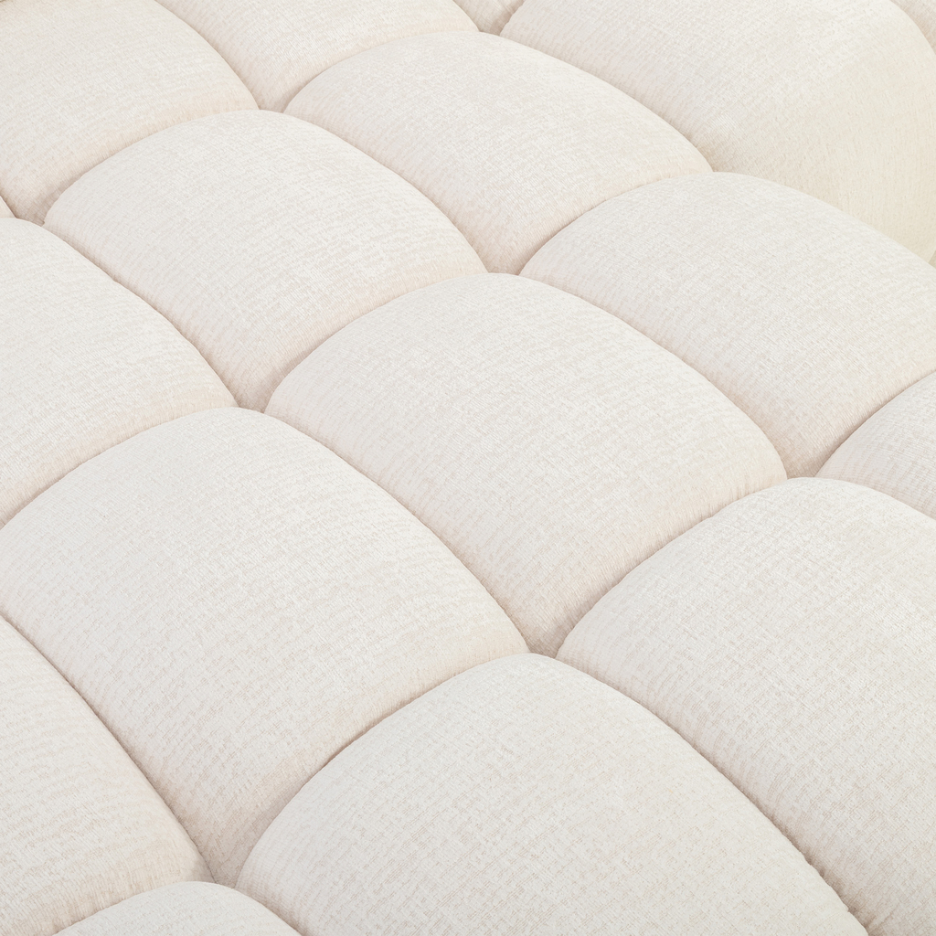 Narożnik rozkładany kremowy BELLINI M lewy