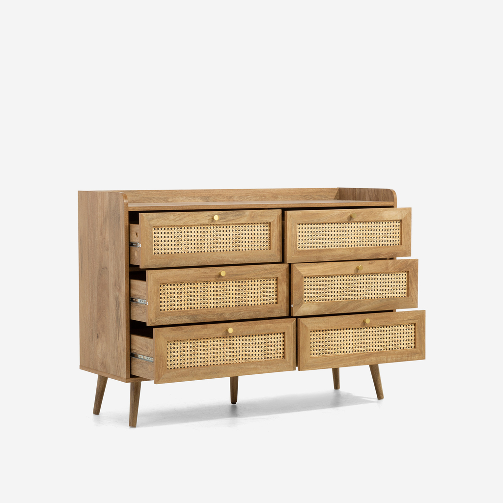 Komoda se zásuvkami boho FUZIONE 120 cm