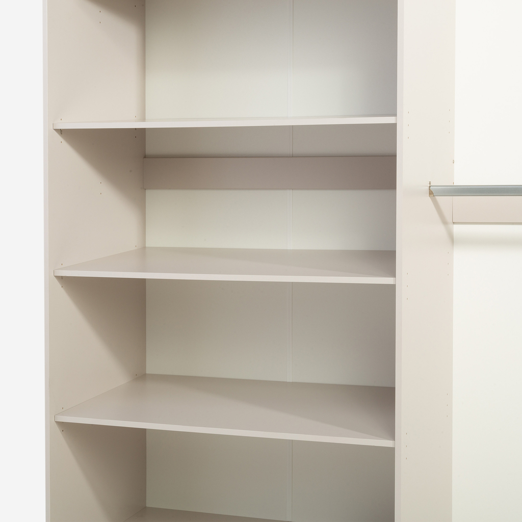 Skříň s posuvnými dveřmi a zrcadlem BASTIA 2 kašmírová 150 cm