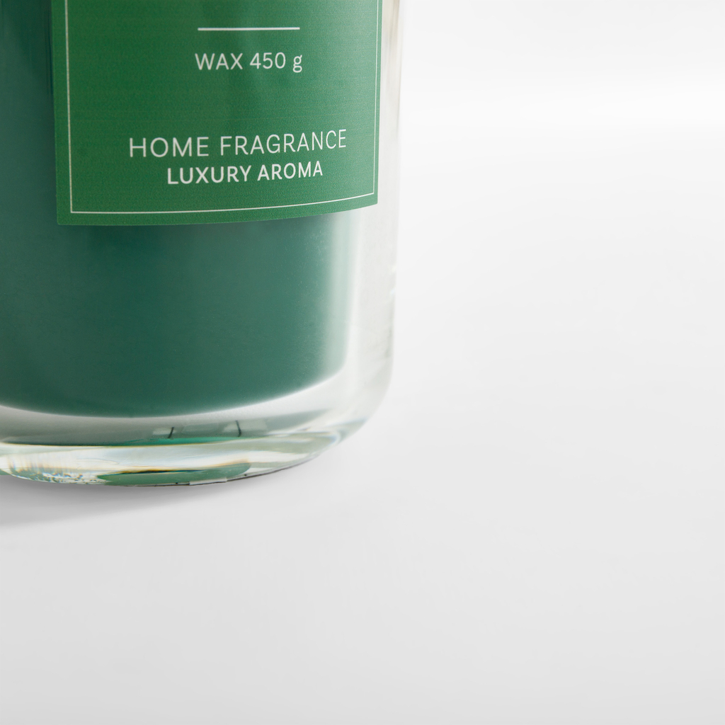 Vonná svíčka s dřevěným knotem 12,5 cm MIX