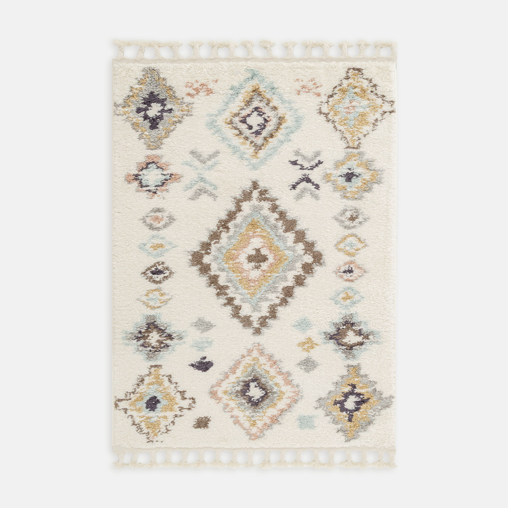 Koberec boho s geometrickým vzorem ALASKA, 120x170 cm