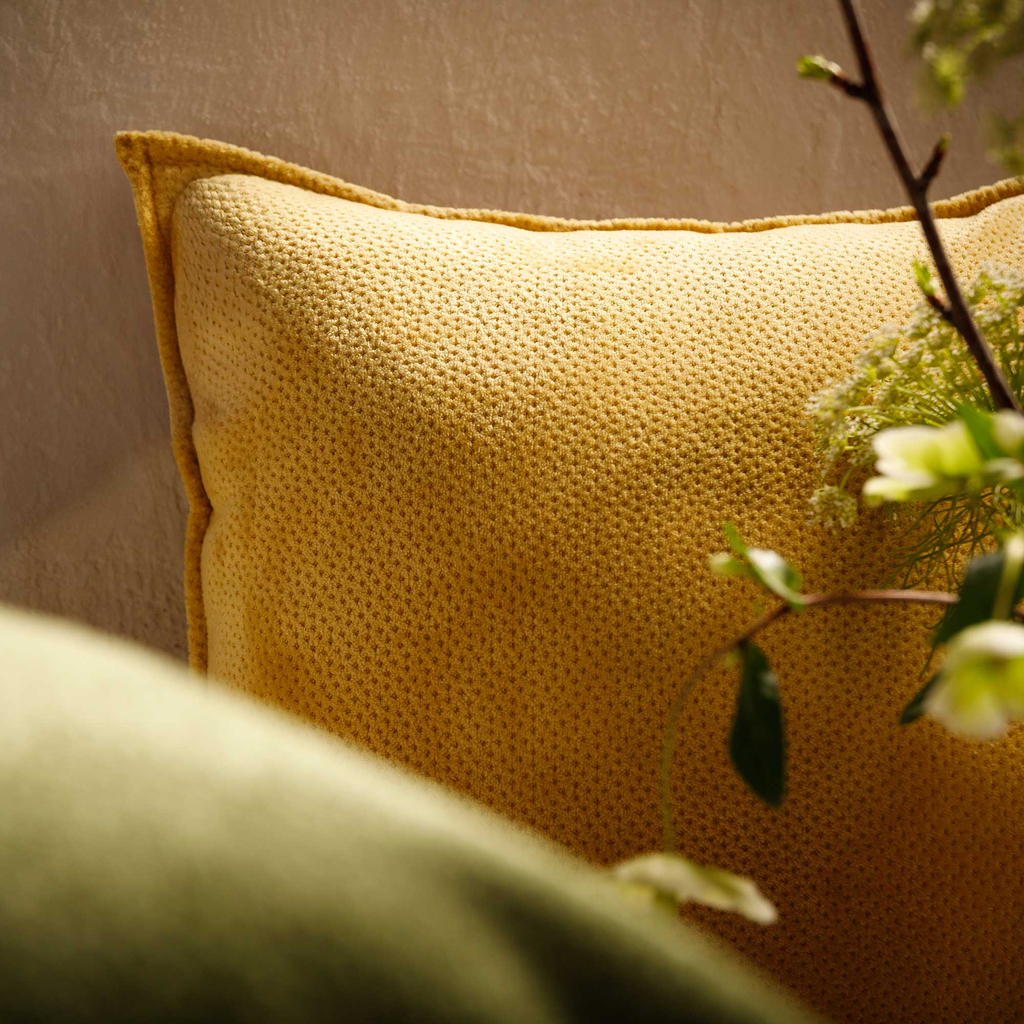 Poszewka dekoracyjna musztradowa RIANO 45x45 cm