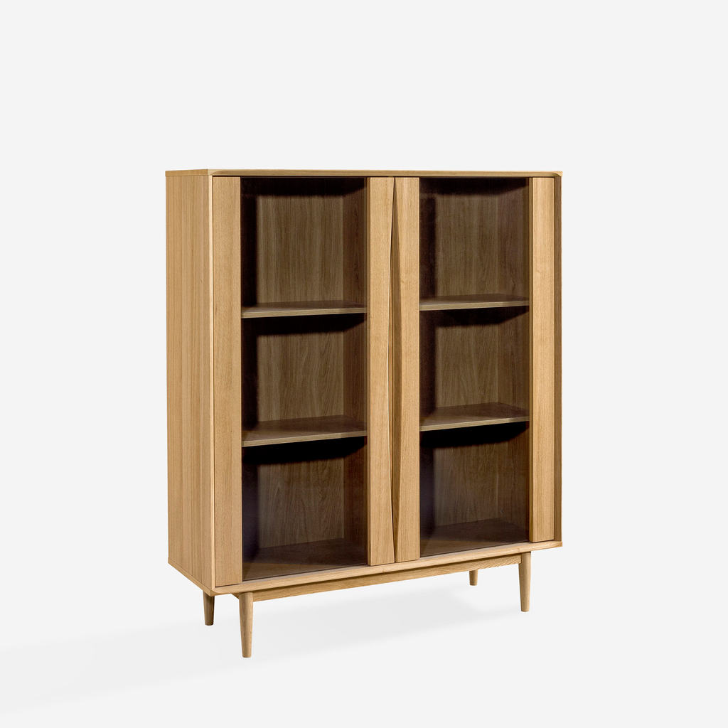 Witryna niska na nóżkach RETRO