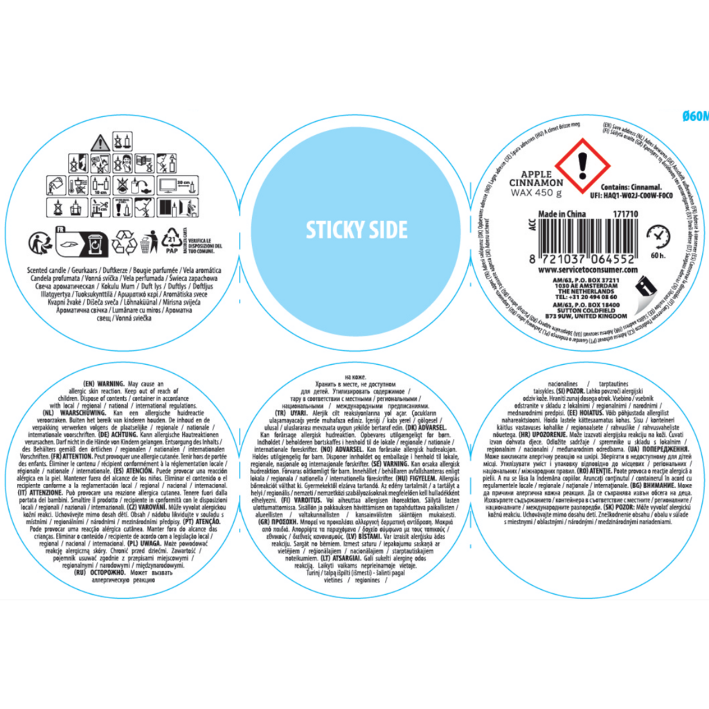 Vonná svíčka s dřevěným knotem 12,5 cm MIX