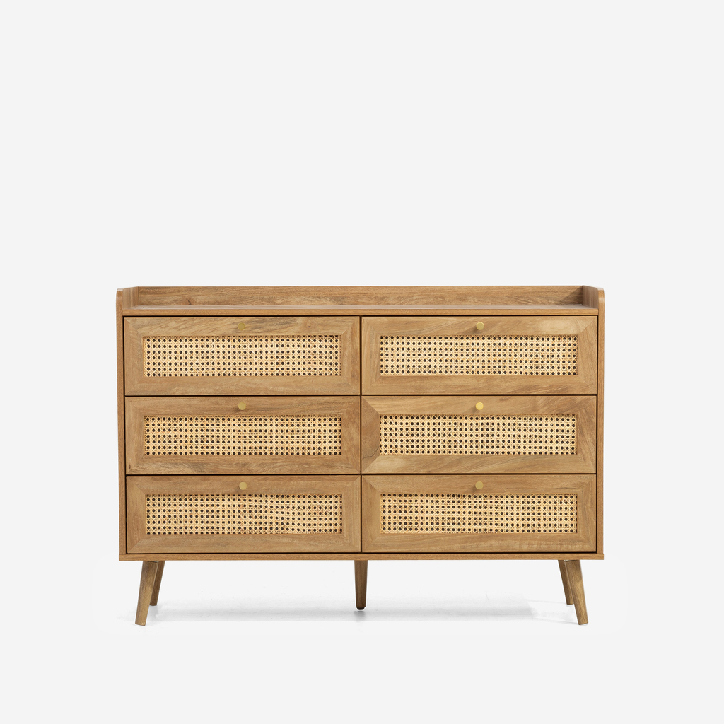 Komoda se zásuvkami boho FUZIONE 120 cm