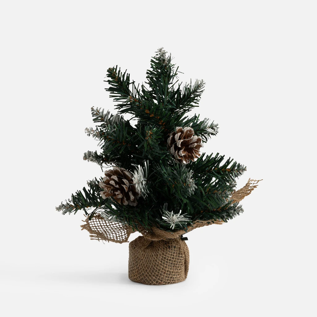 Umělý sněhový stromeček 30 cm