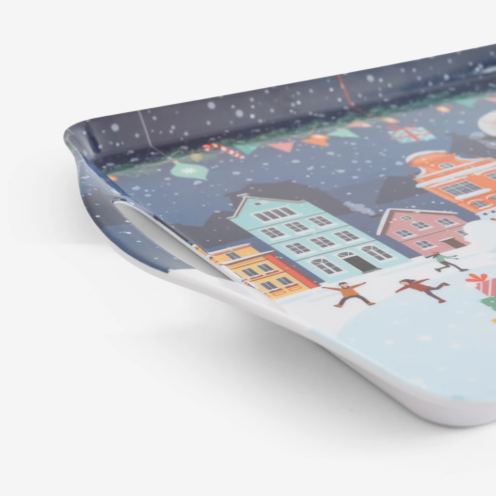 Servírovací tác slavnostní, 45x30,5x2 cm, MIX