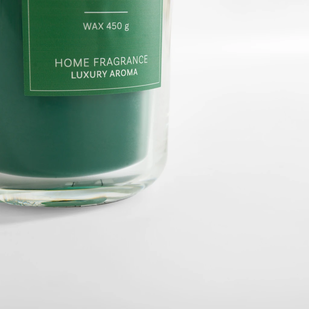 Vonná svíčka s dřevěným knotem 12,5 cm MIX