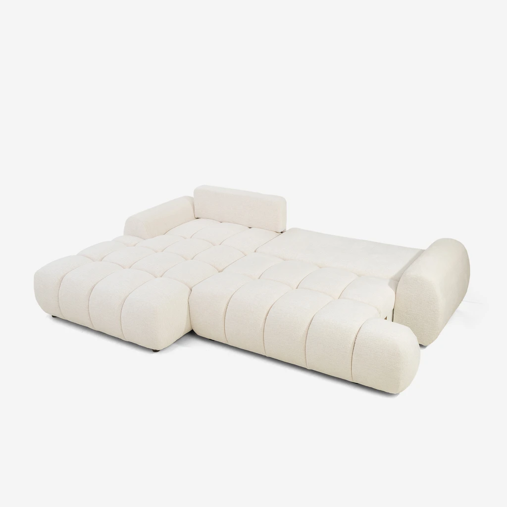 Zdjęcie narożnika. Widać narożnik po rozłożeniu.