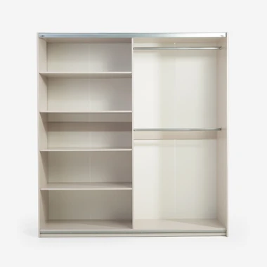 Kašmírová šatní skříň se zrcadlem BASTIA 2 200 cm