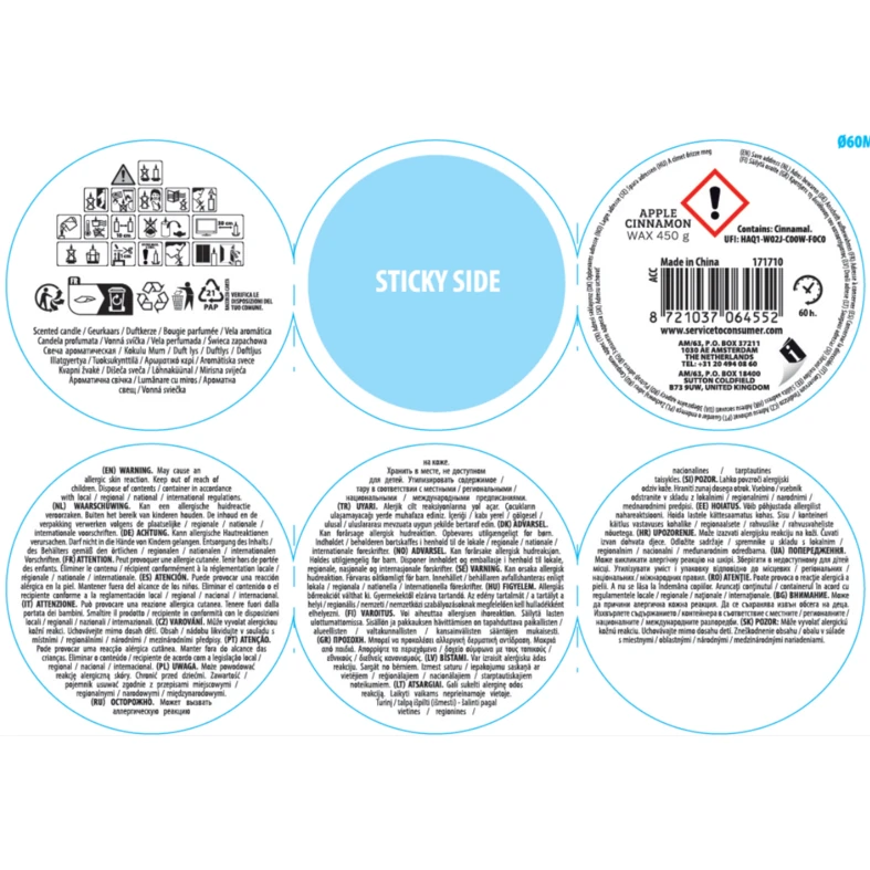 Vonná svíčka s dřevěným knotem 12,5 cm MIX