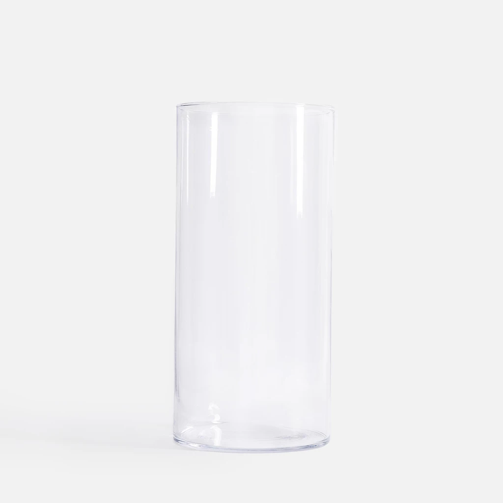 Skleněná váza VÁLEC 40 cm